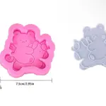 Teddy Riding Horse Silicone Mould for Fondant, Chocolate & DIY Crafts