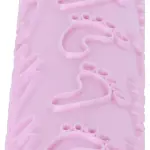 Baby feet Textured Rolling Pin Embossed Rolling Pin