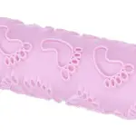 Baby feet Textured Rolling Pin Embossed Rolling Pin