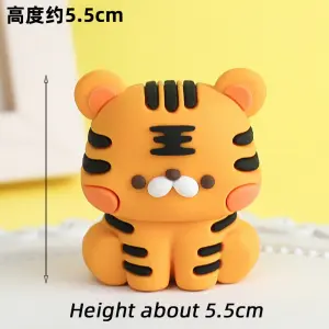 3D tiger jungle theme cake toy