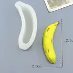 3D Banana silicone mould (large size )