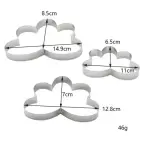 3 pcs BELGIUM AZALEA petal Flower cutter set