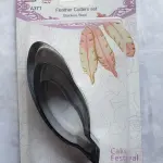 3 pcs feather cutter set
