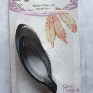 3 pcs feather cutter set