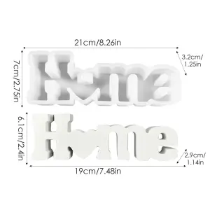 Home theme silicone mould