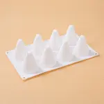 8 Cavity Christmas tree silicone mould