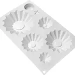 7 Cavity Christmas tree layer silicone mould