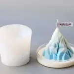 3D Iceberg Mountain peak silicone mould