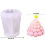 3D Christmas Tree with star silicone mould (small)