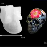 3D Skull Silicone mould (large)