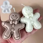 3D Christmas gingerbread Man silicone mould for chocolate resins etc