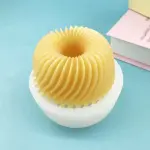 Spiral donut shape silicone mould