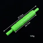 Flower and leaf texture rolling pin