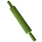 Embossed texture rolling pin
