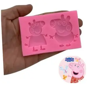 Peppa Pig silicone mould