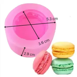 Macaroon Silicone Mould