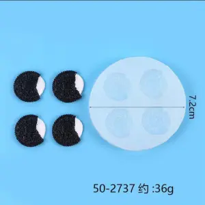 4 Cavity mini biscuit mould