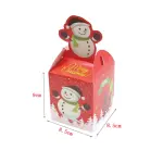 Small Christmas Snowman theme Gift Box (1 PACK = 5 PIECES) Style 2