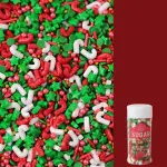 Christmas star candy theme Sprinklers 100gm