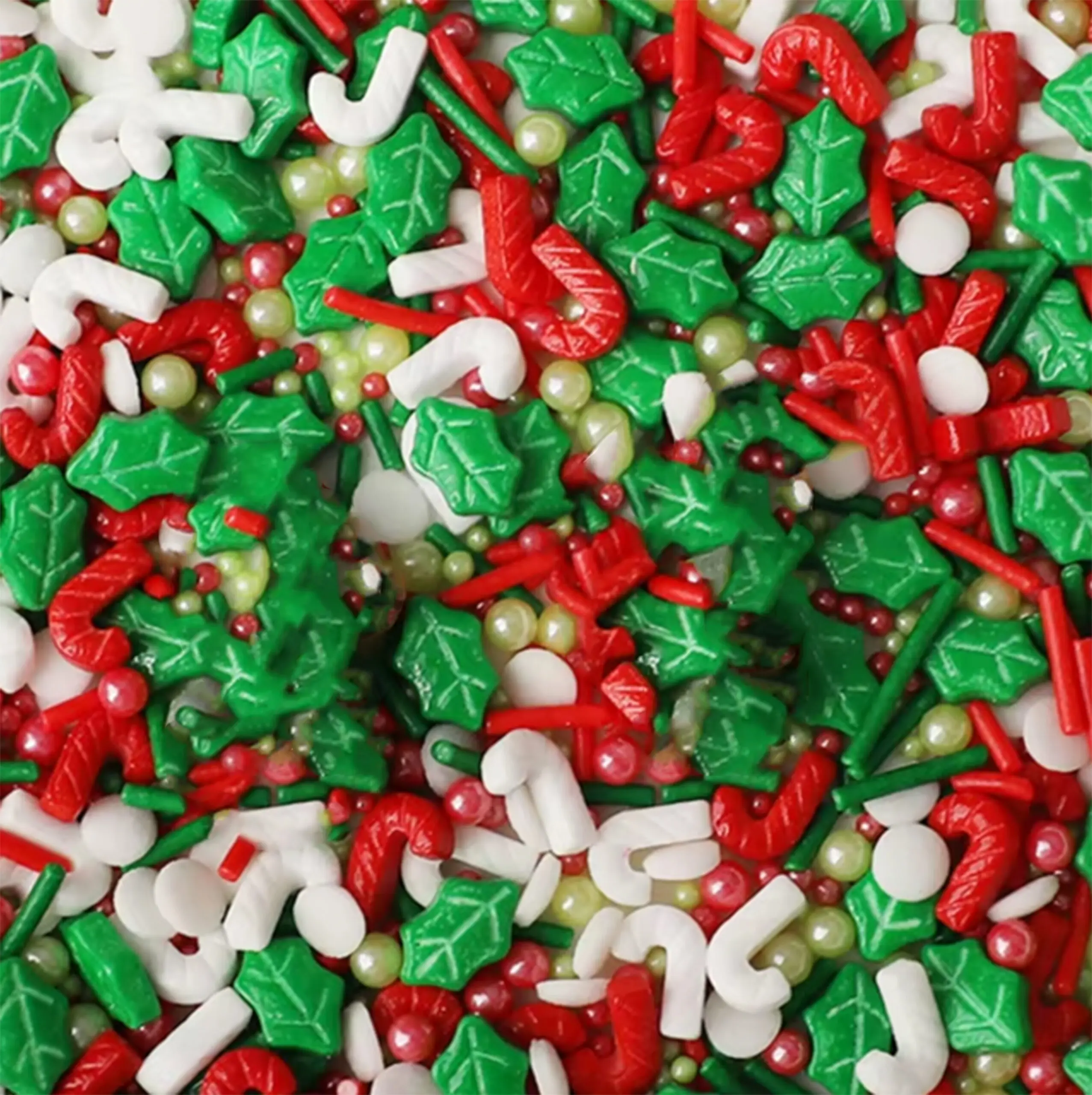 Christmas holly leaf theme Sprinklers 100gm