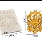 Vintage Baroque Element Silicone Mould for Fondant, Chocolate & DIY Crafts