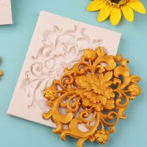 Vintage Baroque Element Silicone Mould for Fondant, Chocolate & DIY Crafts