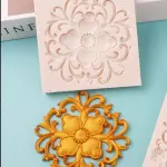 Vintage Element Silicone Mould for Fondant, Chocolate & DIY Crafts