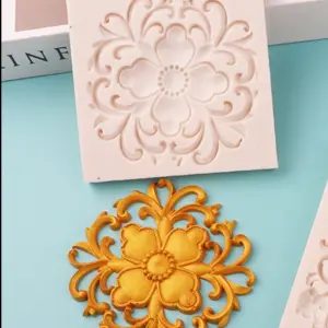 Vintage Element Silicone Mould for Fondant, Chocolate & DIY Crafts