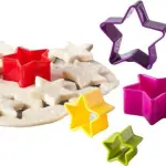 Star Biscuit/Cookie Cutters,Set of 5 Various Sizes