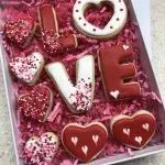 4pcs Love Cookie Cutter plunger set