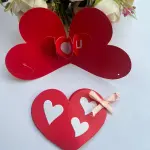 1pcs I love you massage pop up card