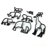Animal Silhouette Fondant And Cookie Cutter Set