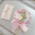 Cute Small Ballerina in Motion DIY 3D Silicone Mould