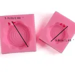 2 pcs Tree stump silicone mould