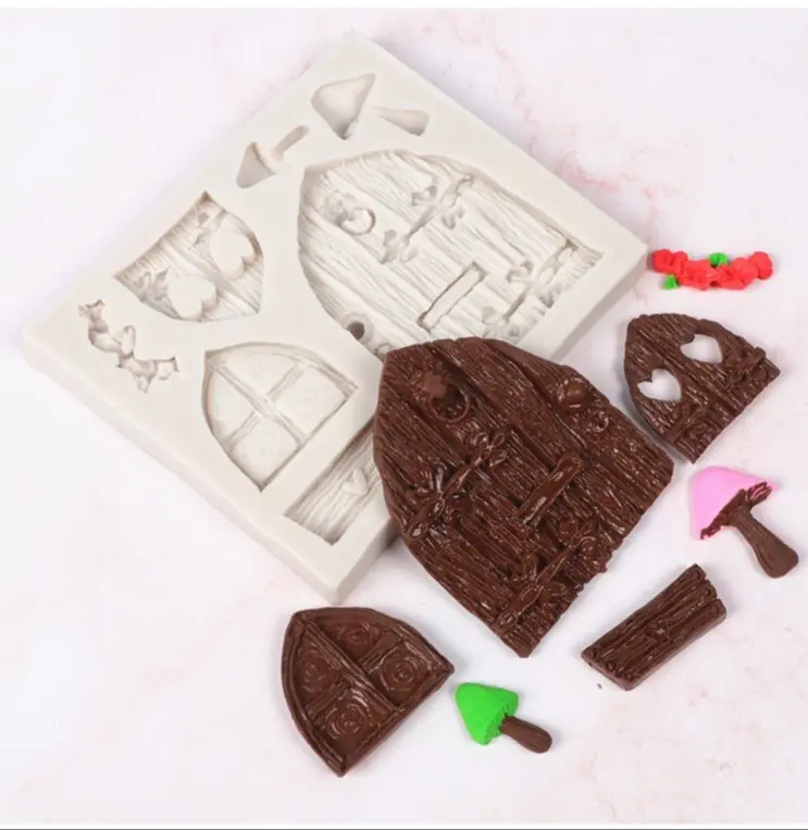 Door window mushroom theme silicone mould