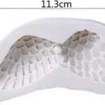 Angel wings silicone mould for chocolate resin fondant candle etc style 2