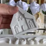 Church Building Silicone Mould