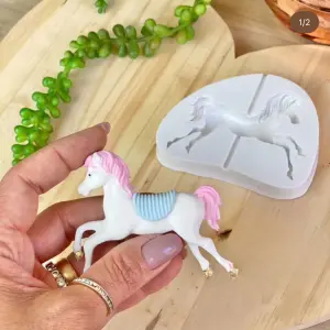 Carousel Horse Shape Silicone mould