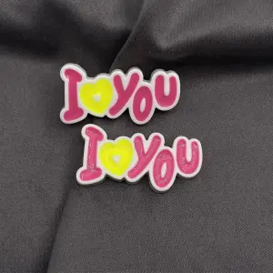 3 pcs I Love You Cake toy topper