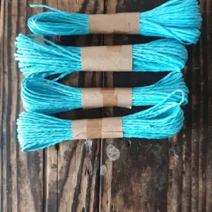 10m meters Light blue thread packaging bag packaging rope (1 pcs)