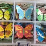 10 pcs Edible Butterfly Wafer Paper cake topper (mixed Pcs)