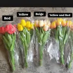 1 pcs Artificial flower with leaf cake topper