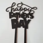 Happy Fathers day cake topper Style 2