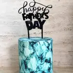 Happy Fathers day cake topper Style 2