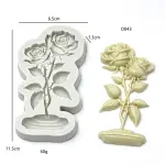 3D Large Rose bouquet shaped Silicone mould