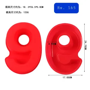 Numbers Cake Toppers - Birthday Cake Decoration