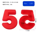 Numbers Cake Toppers - Birthday Cake Decoration