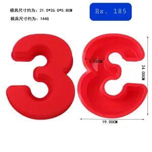 Numbers Cake Toppers - Birthday Cake Decoration