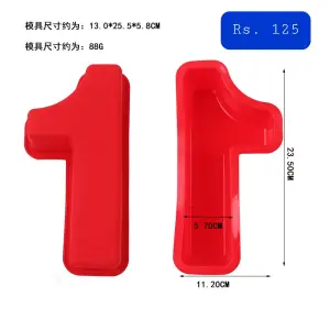 Numbers Cake Toppers - Birthday Cake Decoration