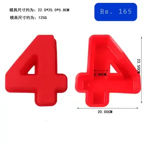 Numbers Cake Toppers - Birthday Cake Decoration